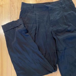Alice and Olivia Silk Joggers | Size 2